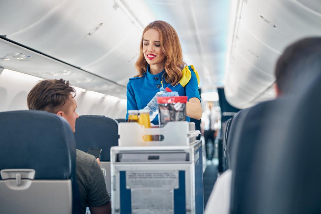 Flight attendants can accept tips on this airline – but others can’t